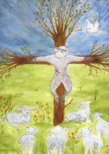 Sacrifice de l'agneau pascal
